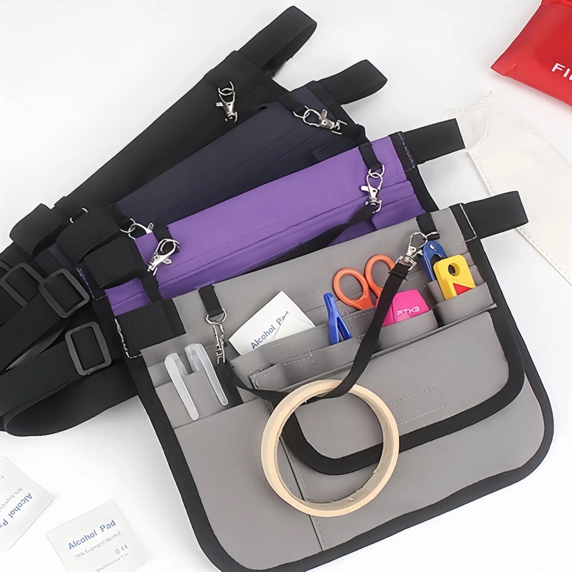 Medical supplies storage bag hotel cleaning tools 6