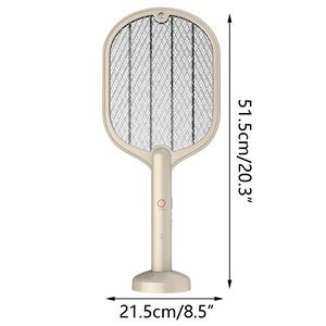 Led Lamp Mosquitoes Killer Rackets Electric Mosquito Swatter 1