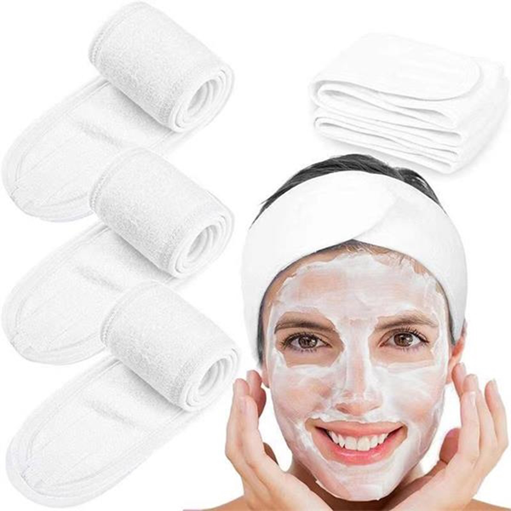 Adjustable Spa Facial Headband For Face Washing 3