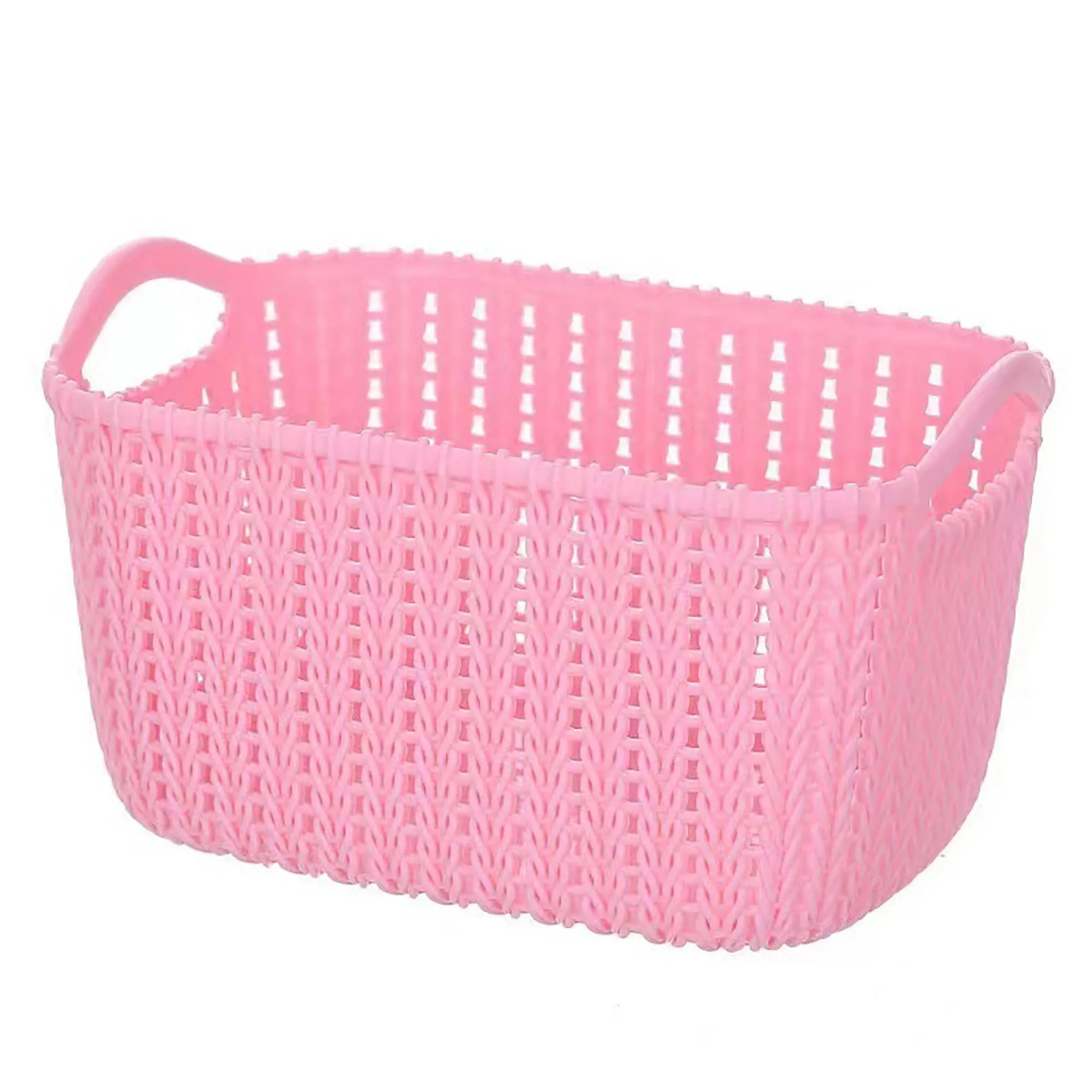Rattan-Style Storage Basket With Logo For Storage And Organi 6