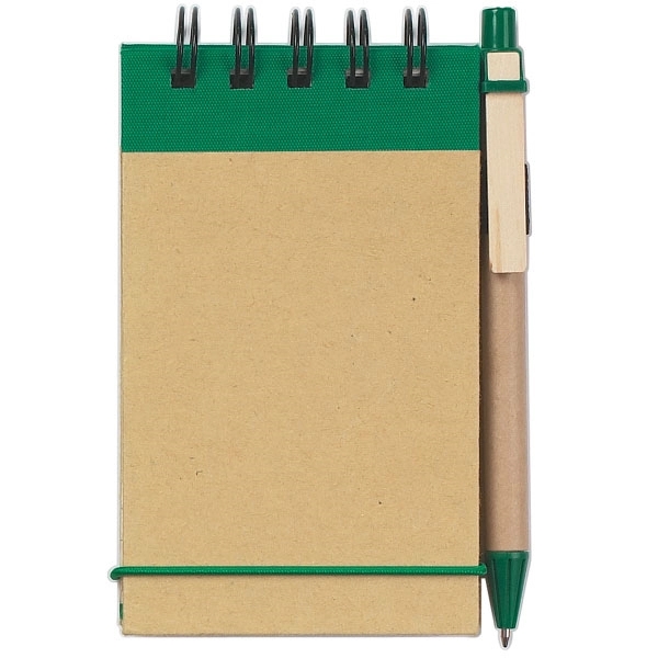 Eco Friendly Spiral Jotter and Pen 9