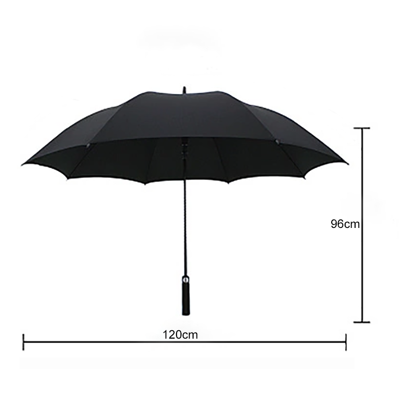 190T Pongee Fiberglass Golf Umbrella 5