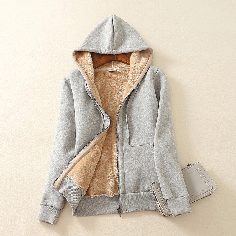 Ladies' Heavyweight Sherpa-Lined Hooded Fleece Jacket 5