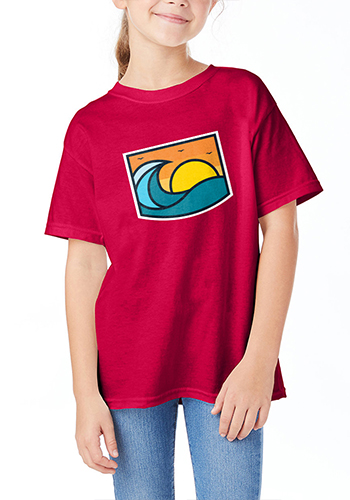 5.2 oz 100% Cotton (preshrunk) 69