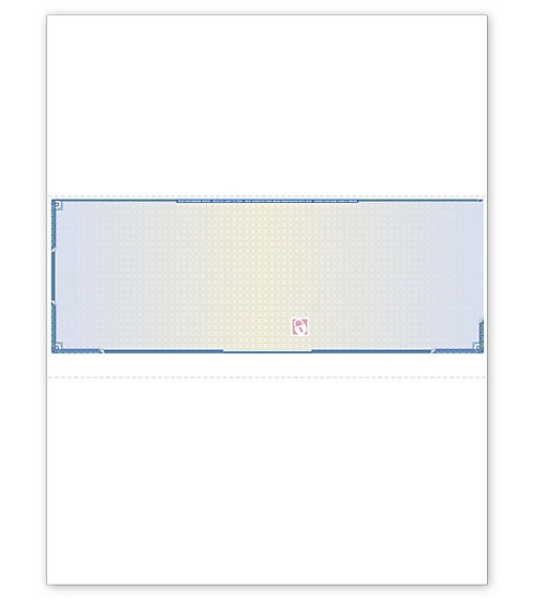 Security Middle Blank Laser Check 2