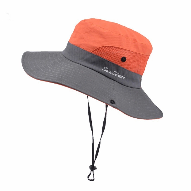 Ponytail Hole Outdoor Fisherman'S Hat 7