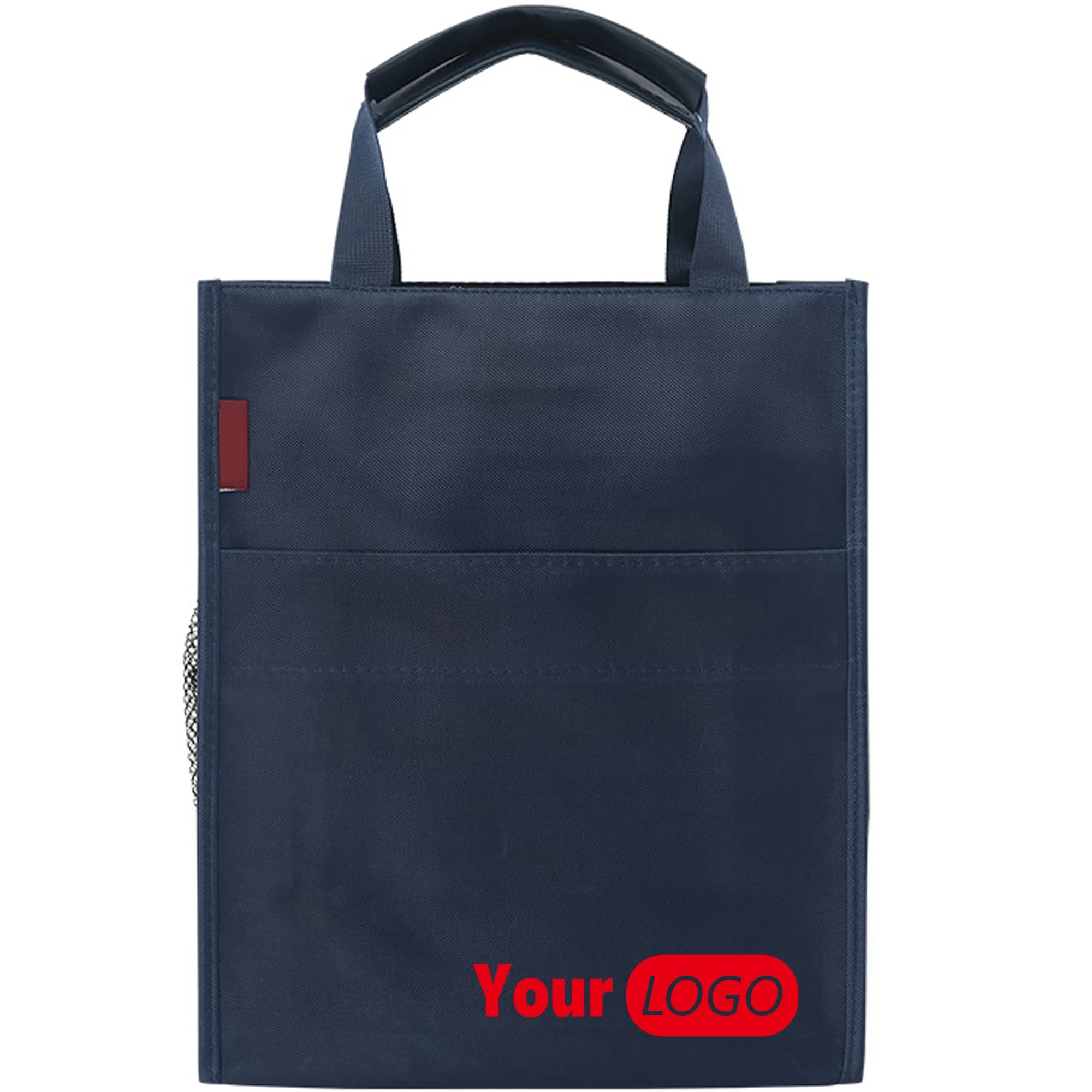 Stand Upright Tote Bag MOQ 50pcs, custom tote bag with logo imprint 4