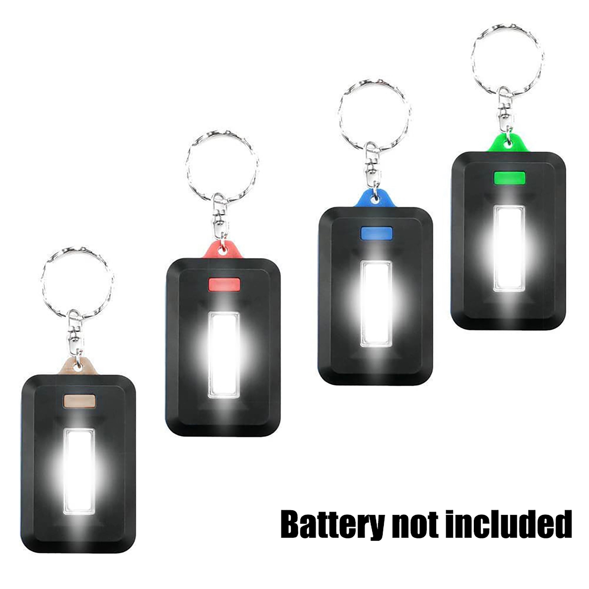 COB Light Mini Flashlight Keychain 3