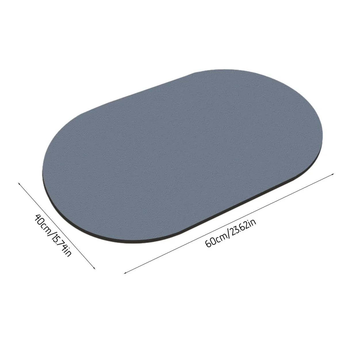 Bathroom Mat Non-slip Rubber Soft Water Absorption 3
