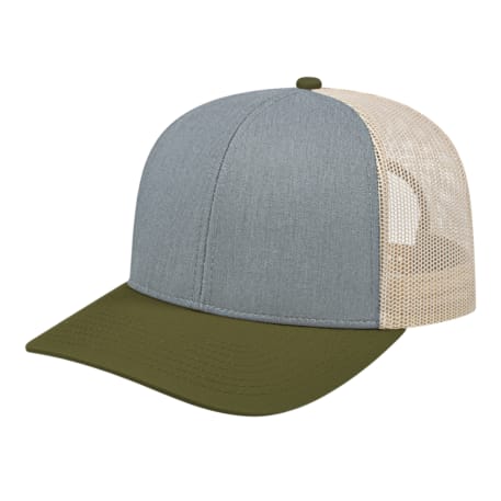 Cap America Poly/Cotton Trucker Mesh Back Cap 365