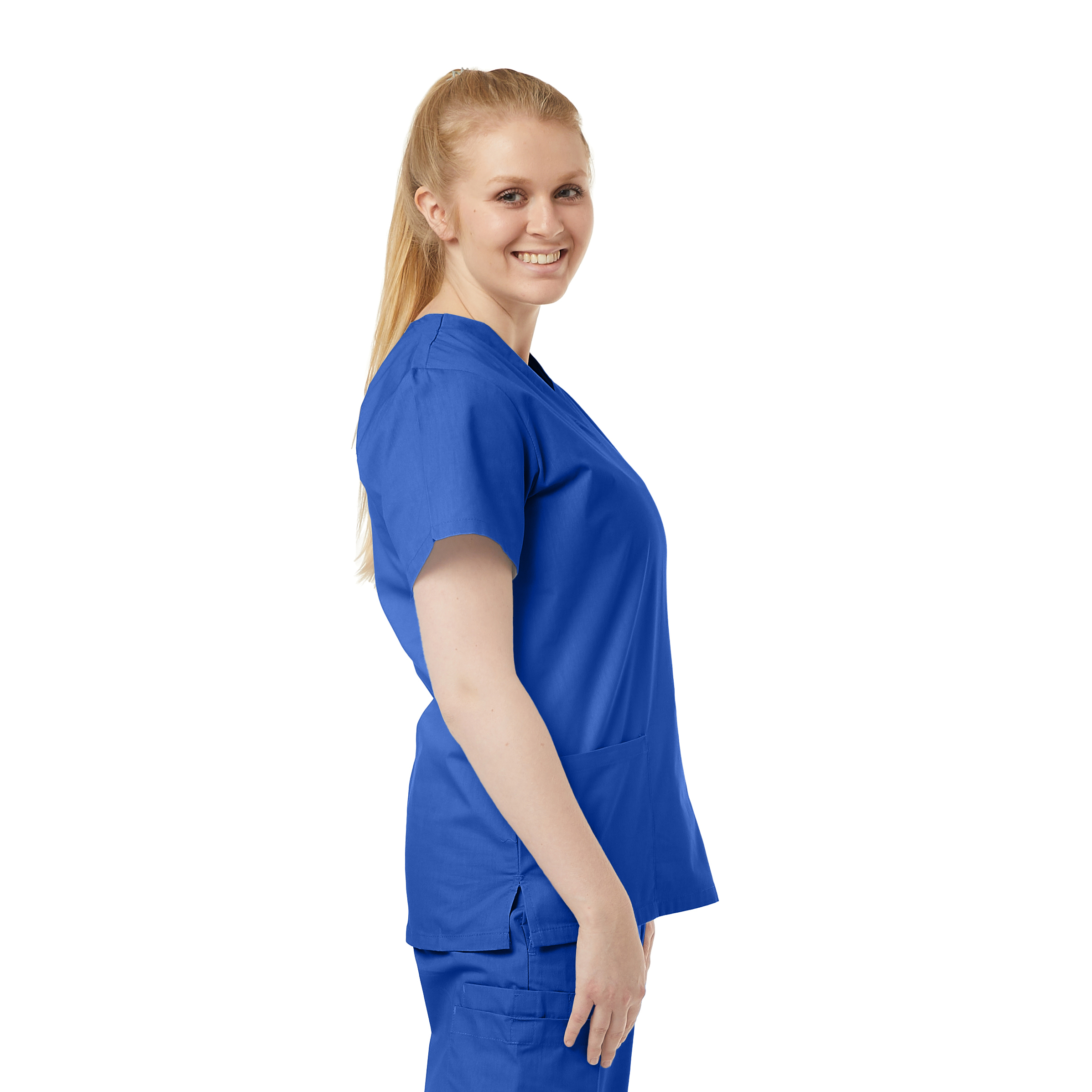 Unisex V-Neck Scrub Tunic 14