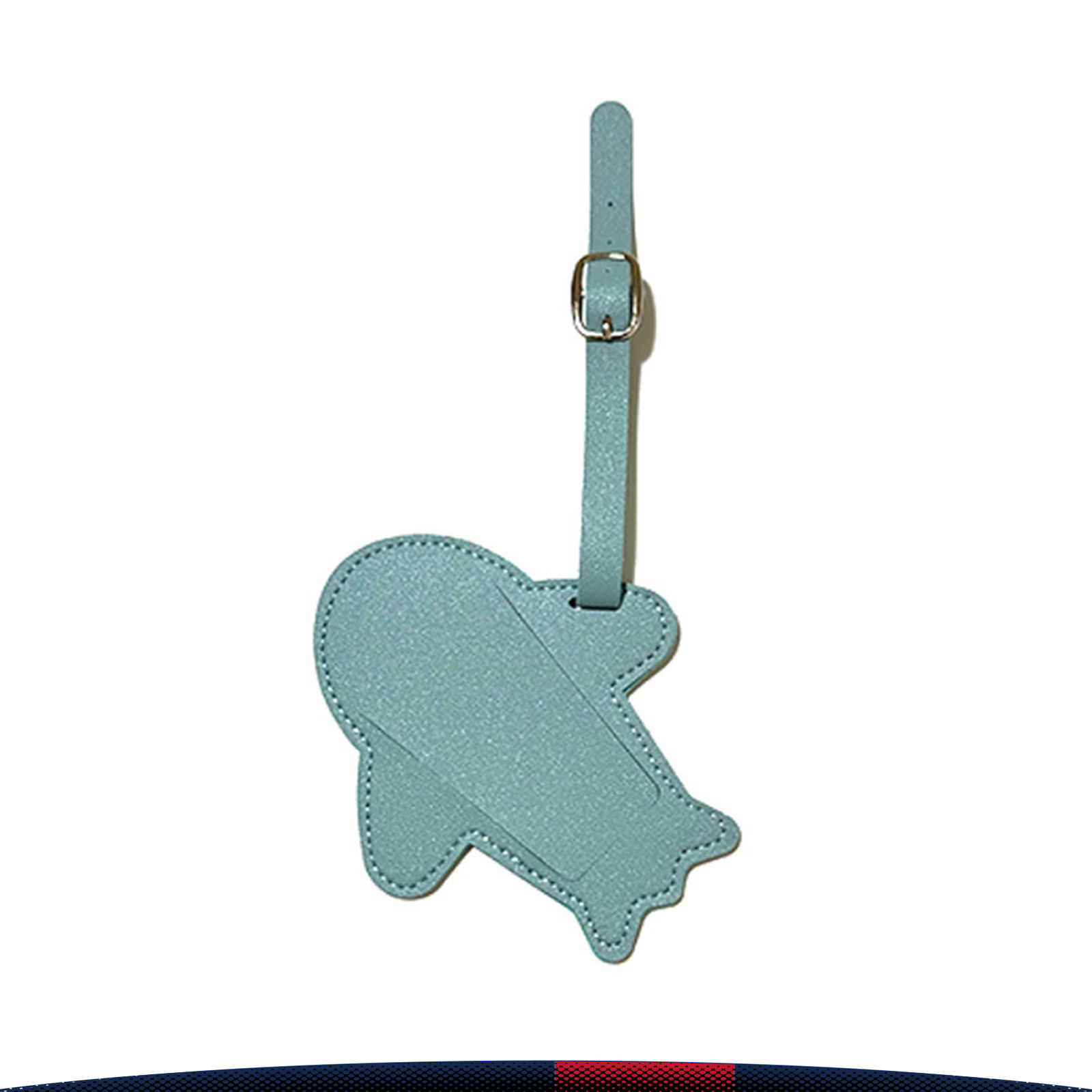 Jibblet Airplane-Shaped PU Leather Luggage Tag 3