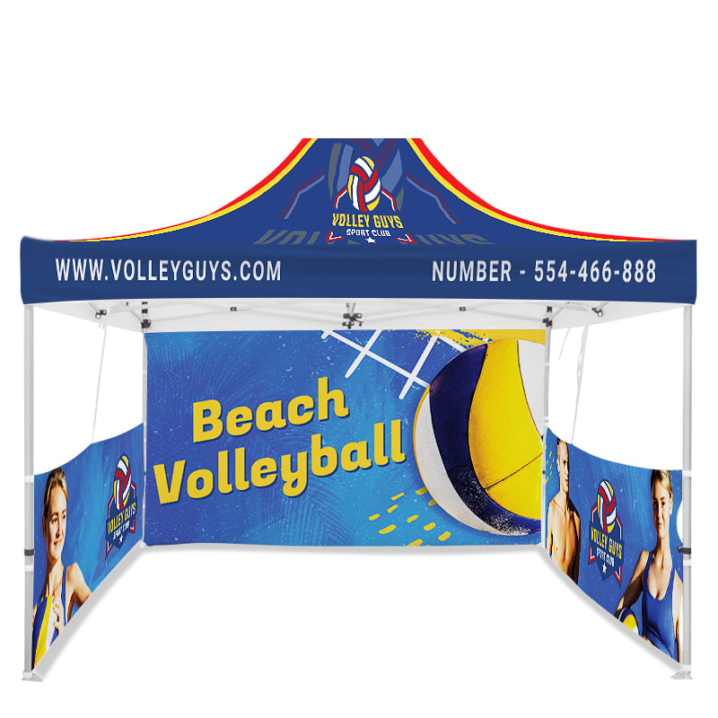 10ft X 15ft Full Color Pop Up Canopy Tents 13