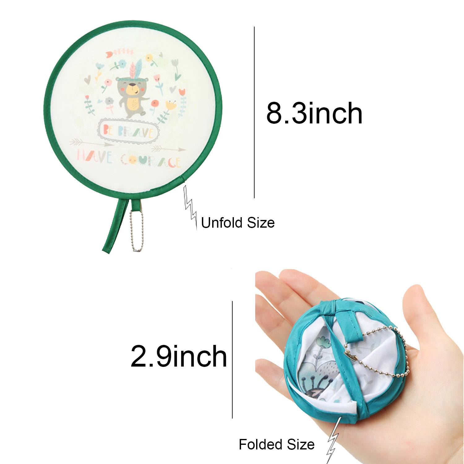 Foldable Hand Fan 3