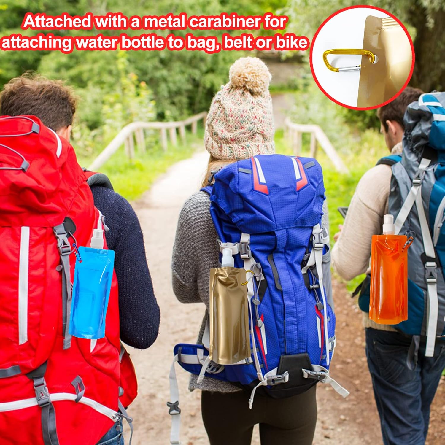 Collapsible Water bag 16oz ( 480ml ) 4