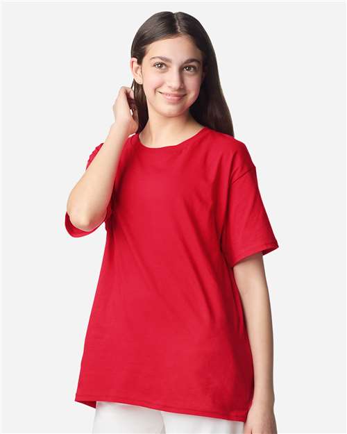 Youth Light Cotton T-Shirt - 3000B 155