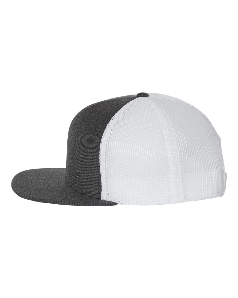 Wool Blend Flat Bill Trucker Cap - 511 50