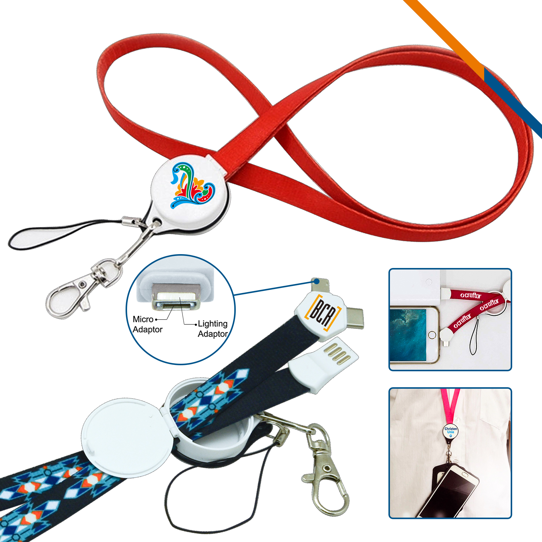 Monarch 2in1 Lanyard Cable 1