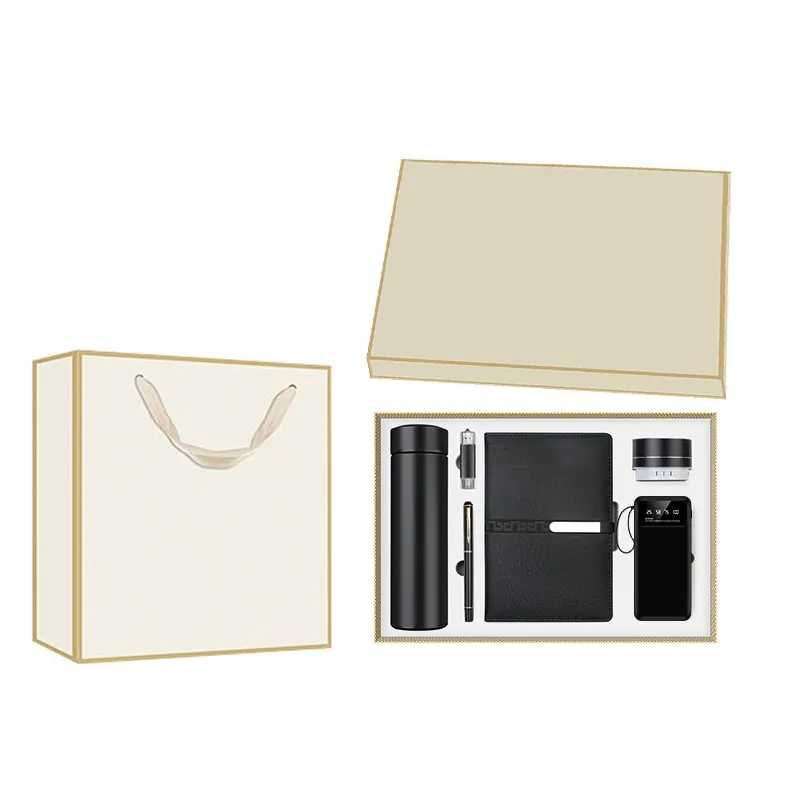 Business Gift Notebook Set With Bottle And Speaker 4