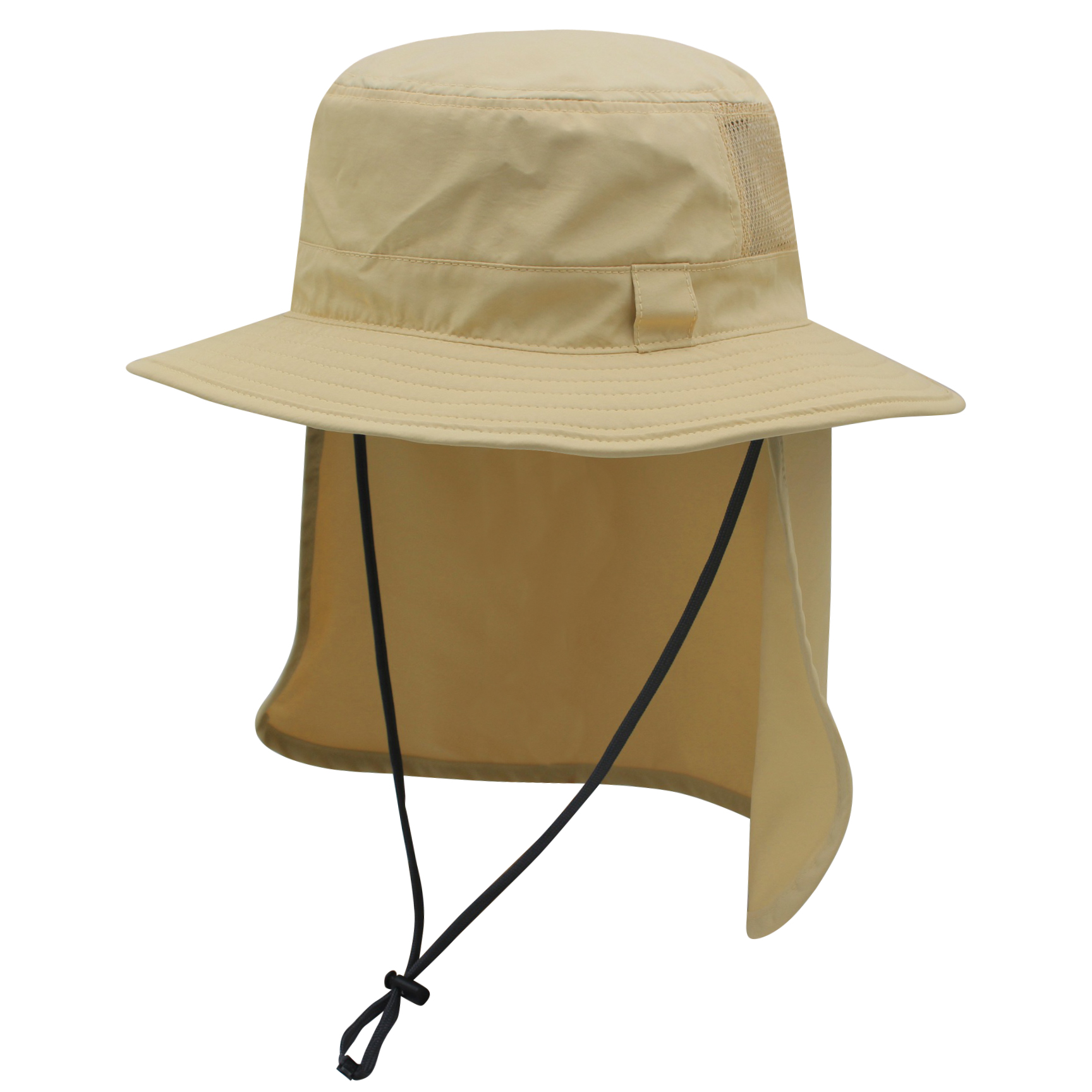 Airy Safari Hat With Flap