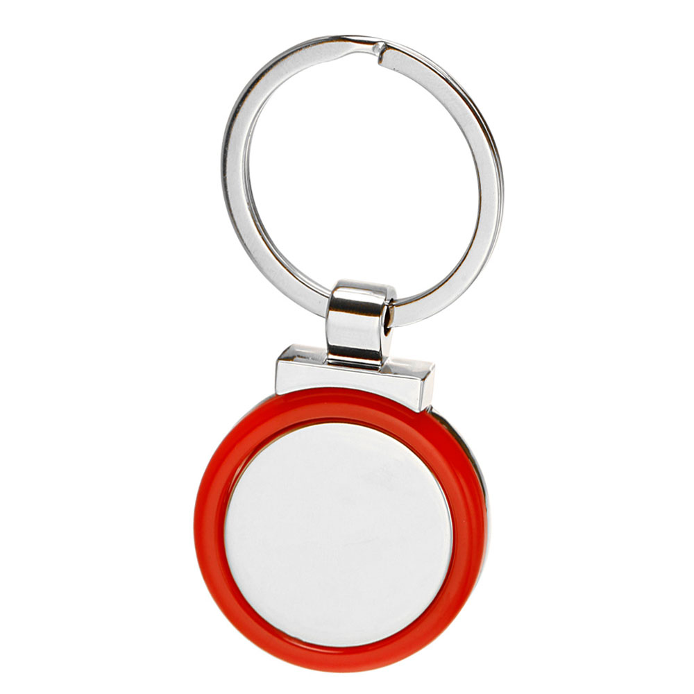 Color Accent Metal Keychains 6