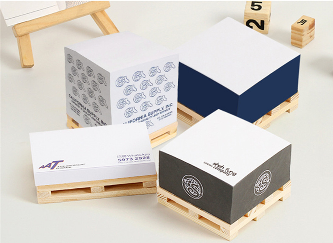 Note Cubes/Sticky Note Cube Wood Pallet / Pallet Sticky Note 1