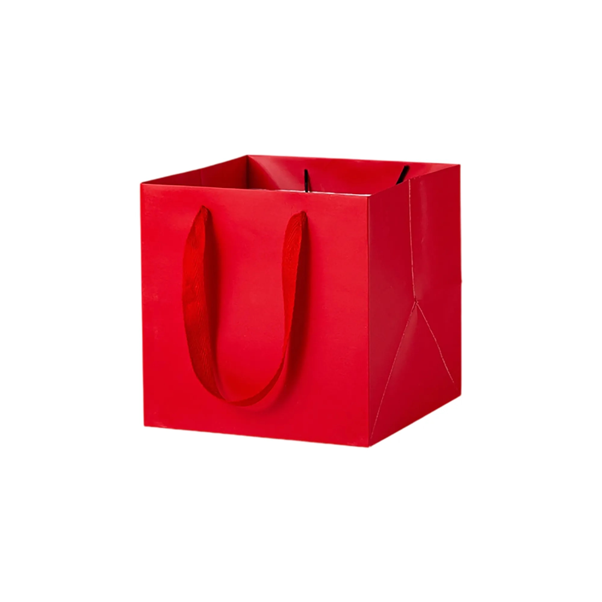 Square Kraft Paper Luxury Tote Bag 13