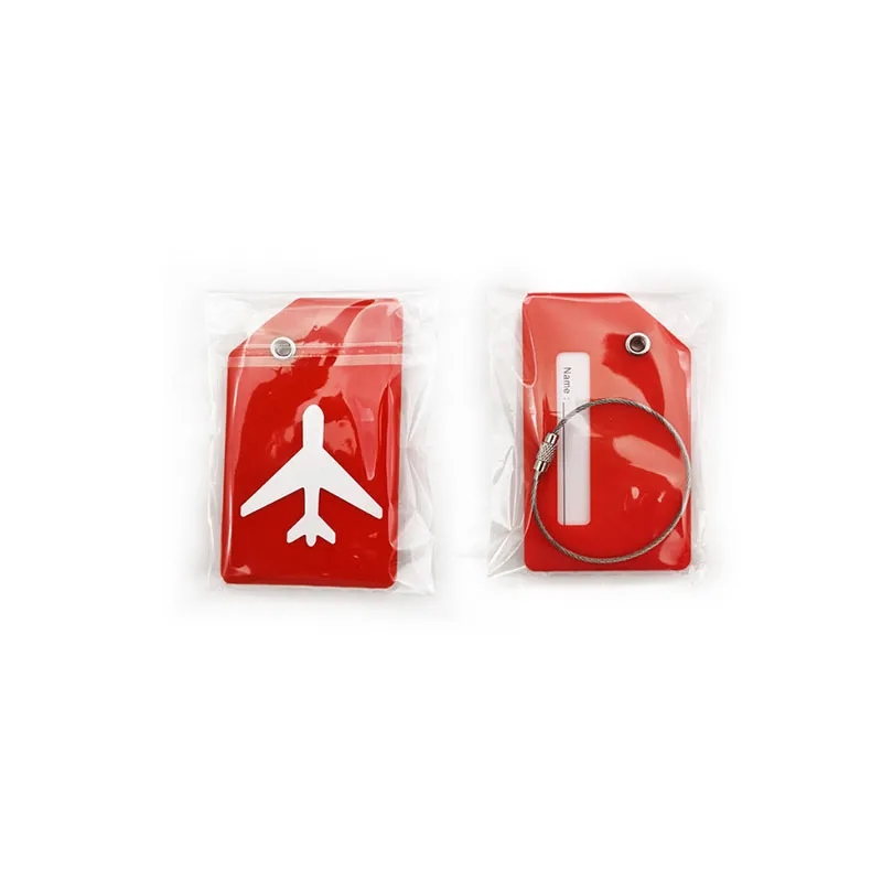 Silicone Airplane Suitcase Luggage Tag 5