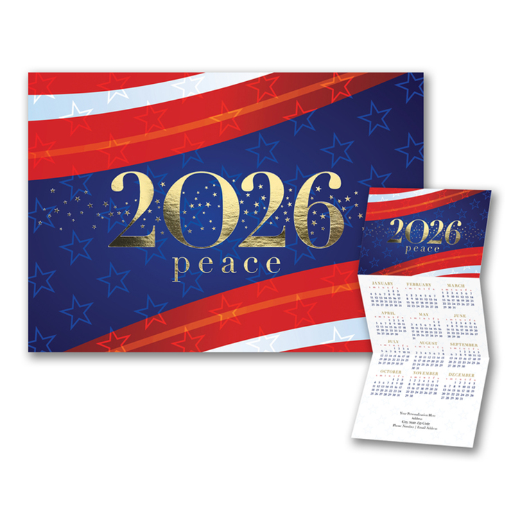 Patriotic Colors Calendar 2