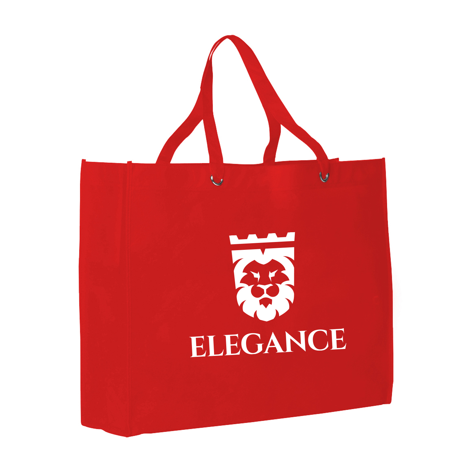 Shopper Non-Woven Tote Bag (2 Color Imprint) 6