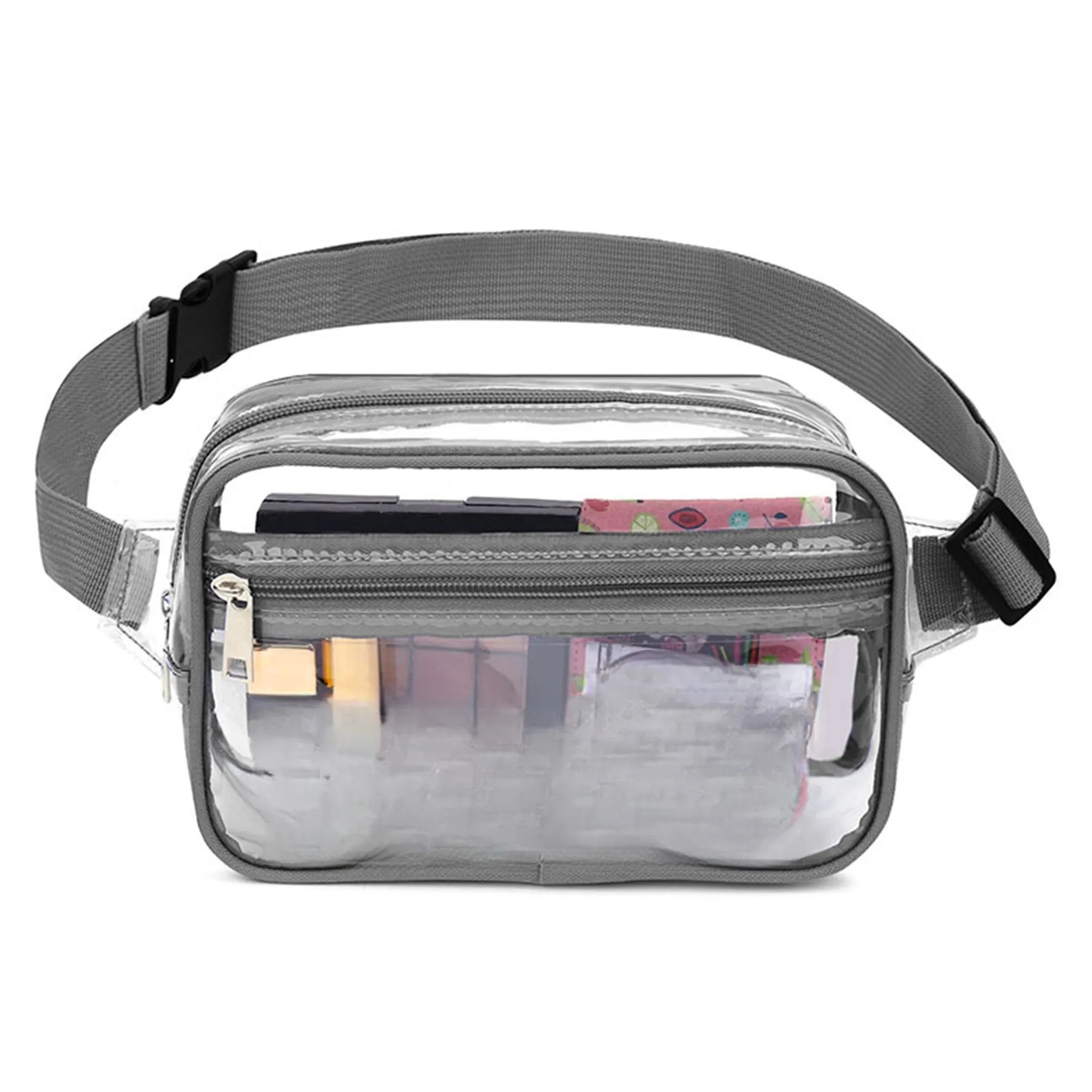 Clear Crossbody Bag with Adjustable Shoulder Strap 4