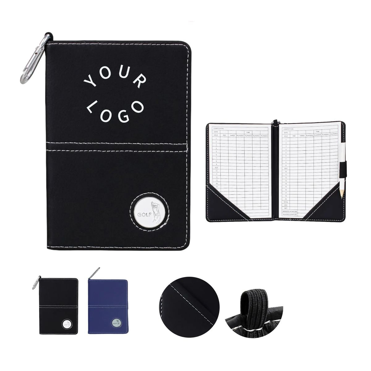 Waterproof Golf Card Holder for Daily Rounds 1