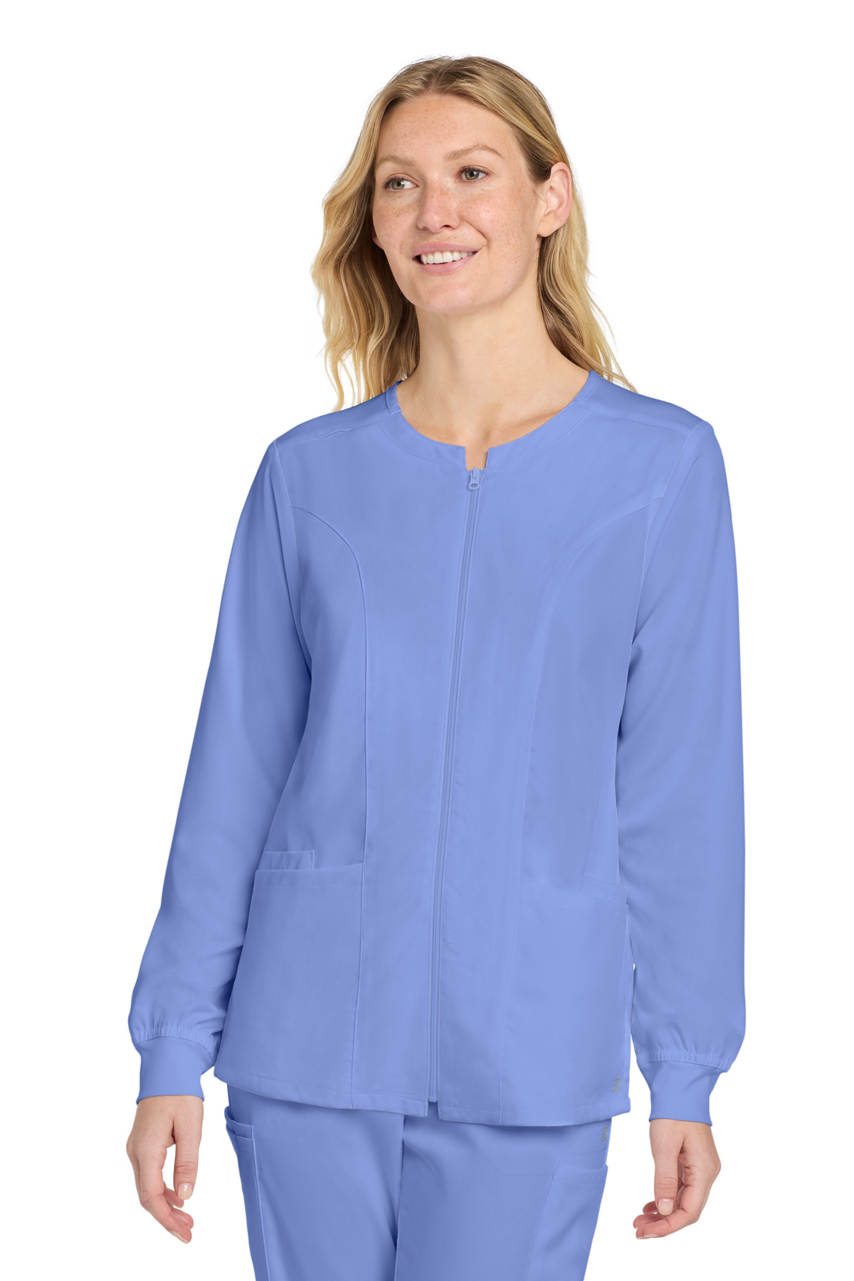 Wink® Women's Premiere Flex Full-Zip Scrub Jacket 13