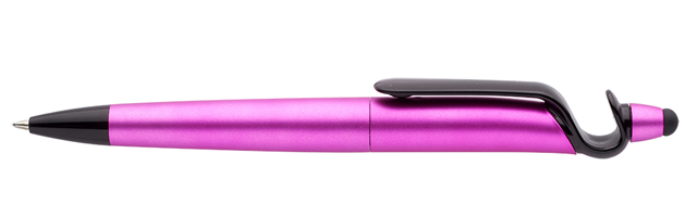 3-in-1 Plastic Pens with Stylus and Cell Stand 15