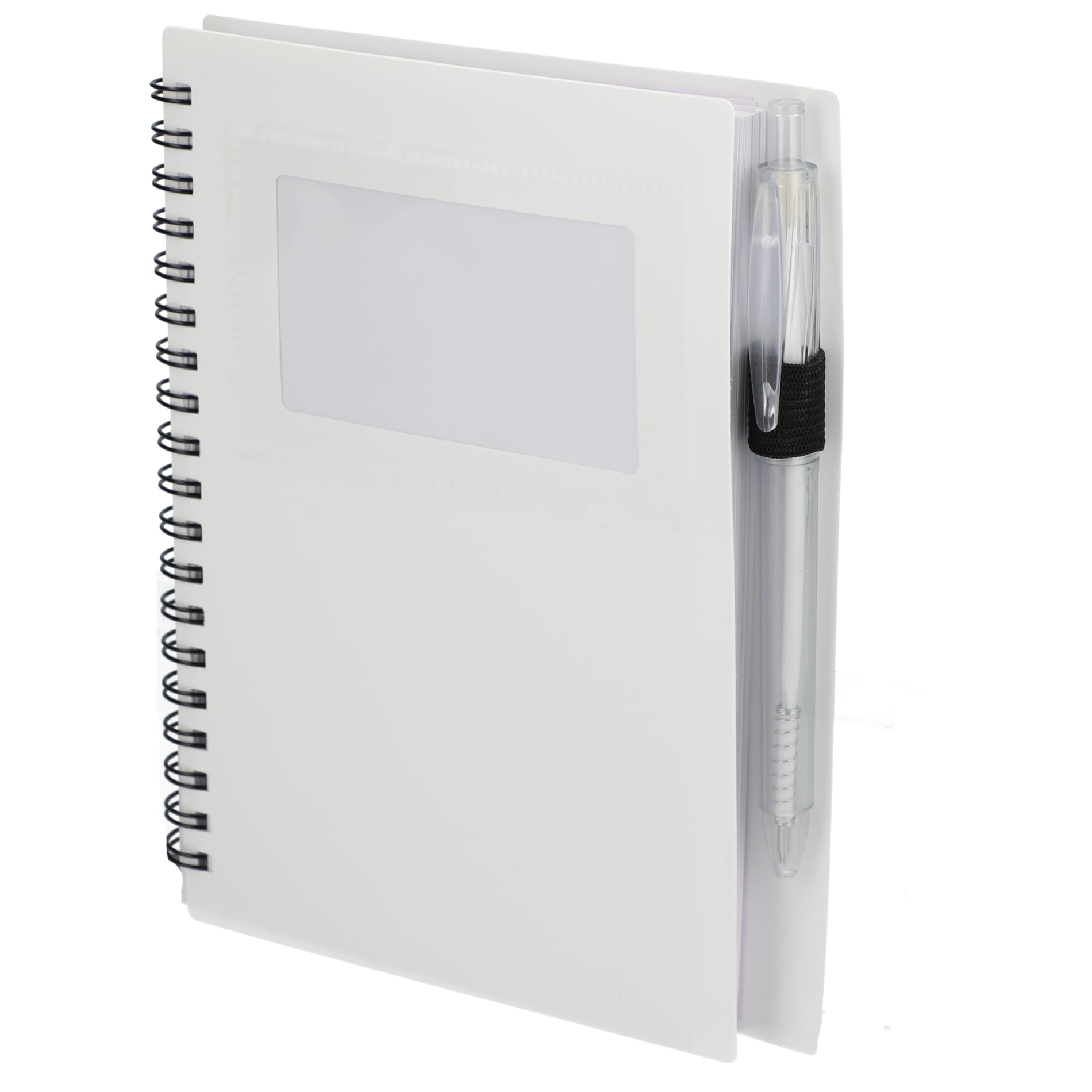 5" x 7" FSC Recycled Star Spiral Notebook with Pe