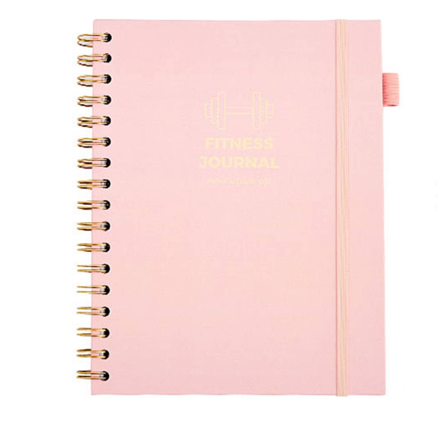 Fitness Journal Spiral Coil Notebook 10