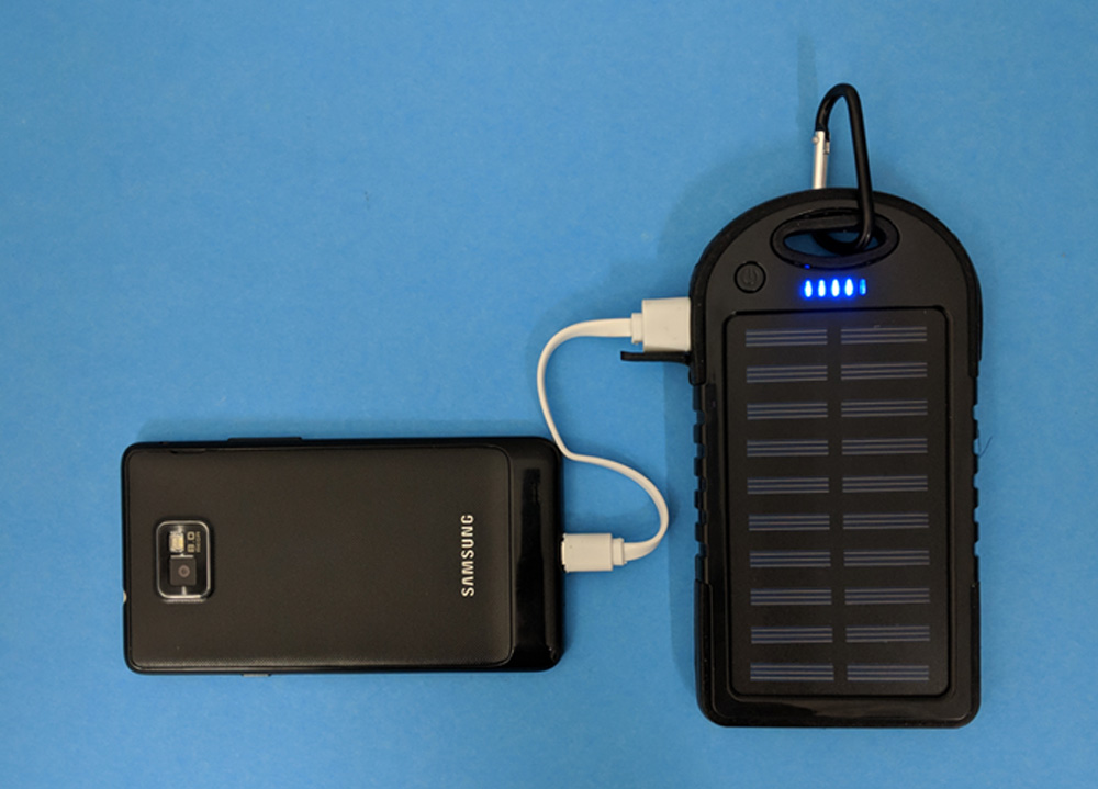 2 in 1 ProSmart Solar Charger and LED Touch 2