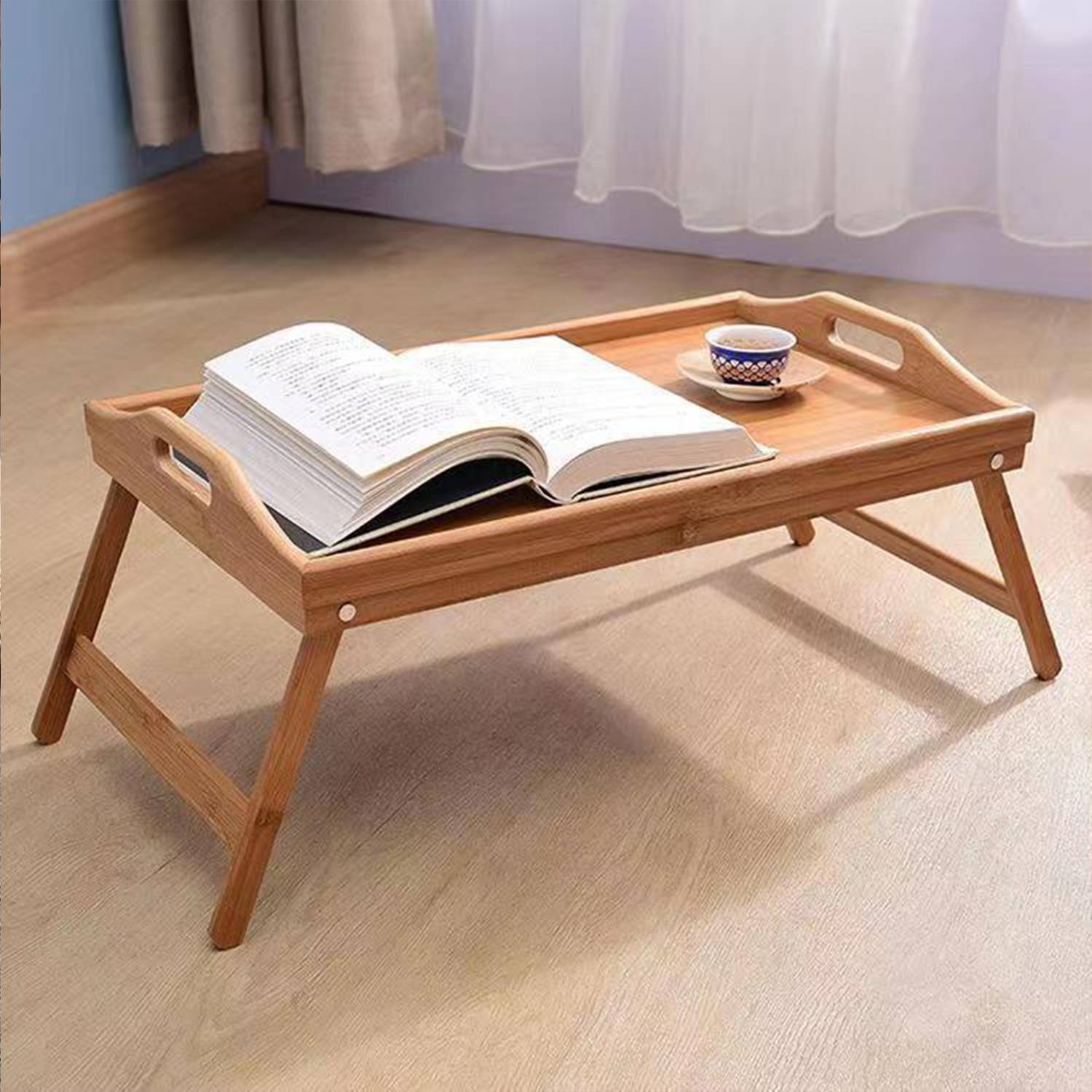 Wooden Multifunctional Mini Home Folding Table 5