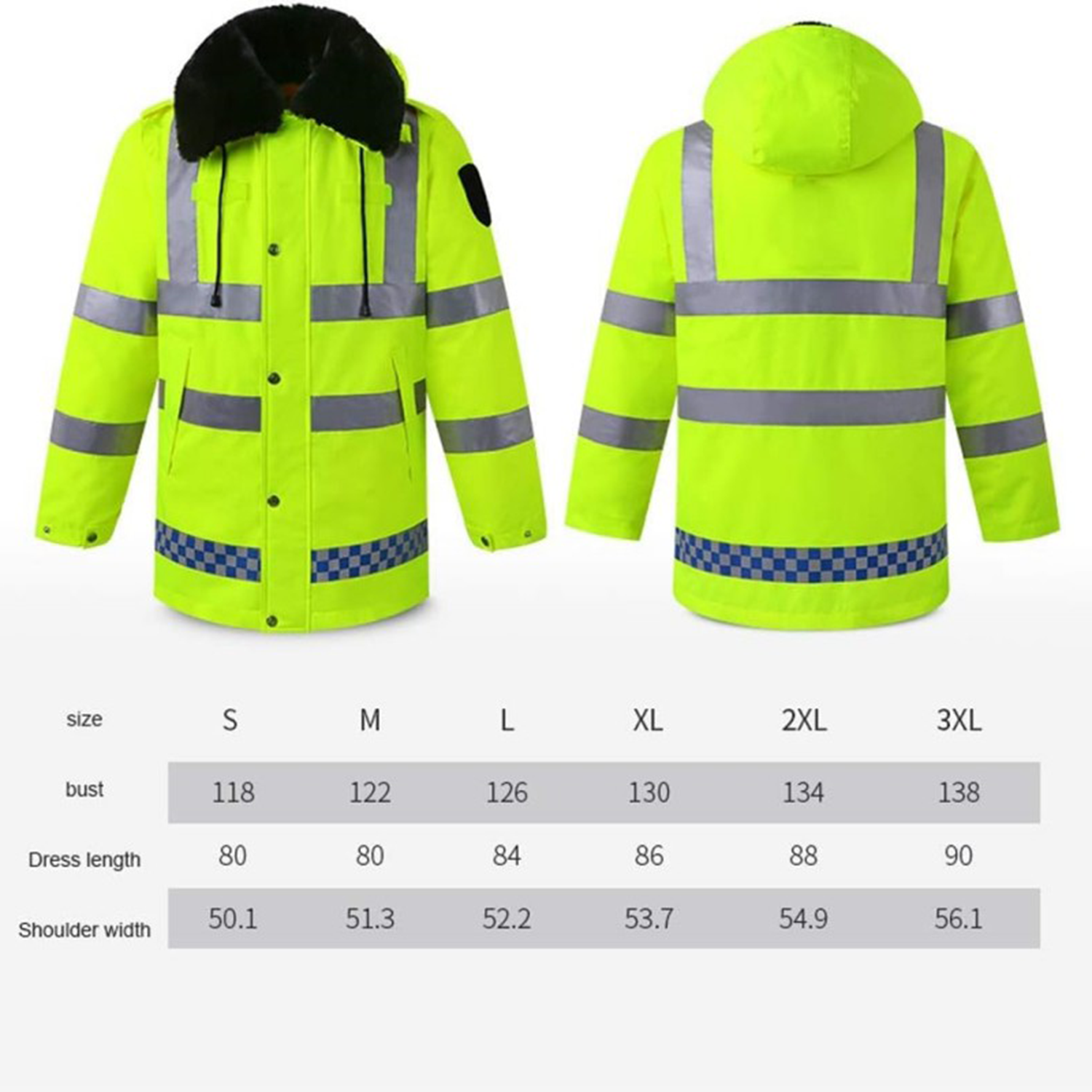 Inflatable Velvet Reflective Clothing 4