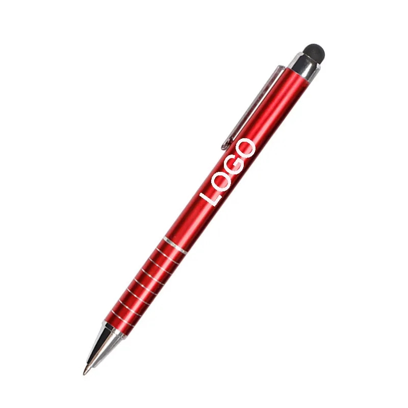 Aluminum Ballpoint Pen with Stylus 4
