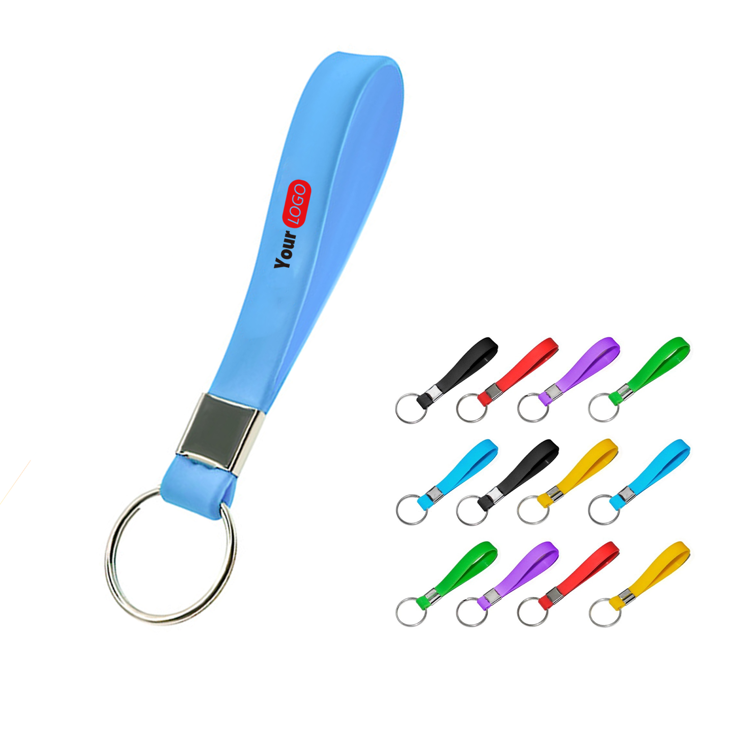 Custom Silicone Key Bracelet - Durable & Portable 2