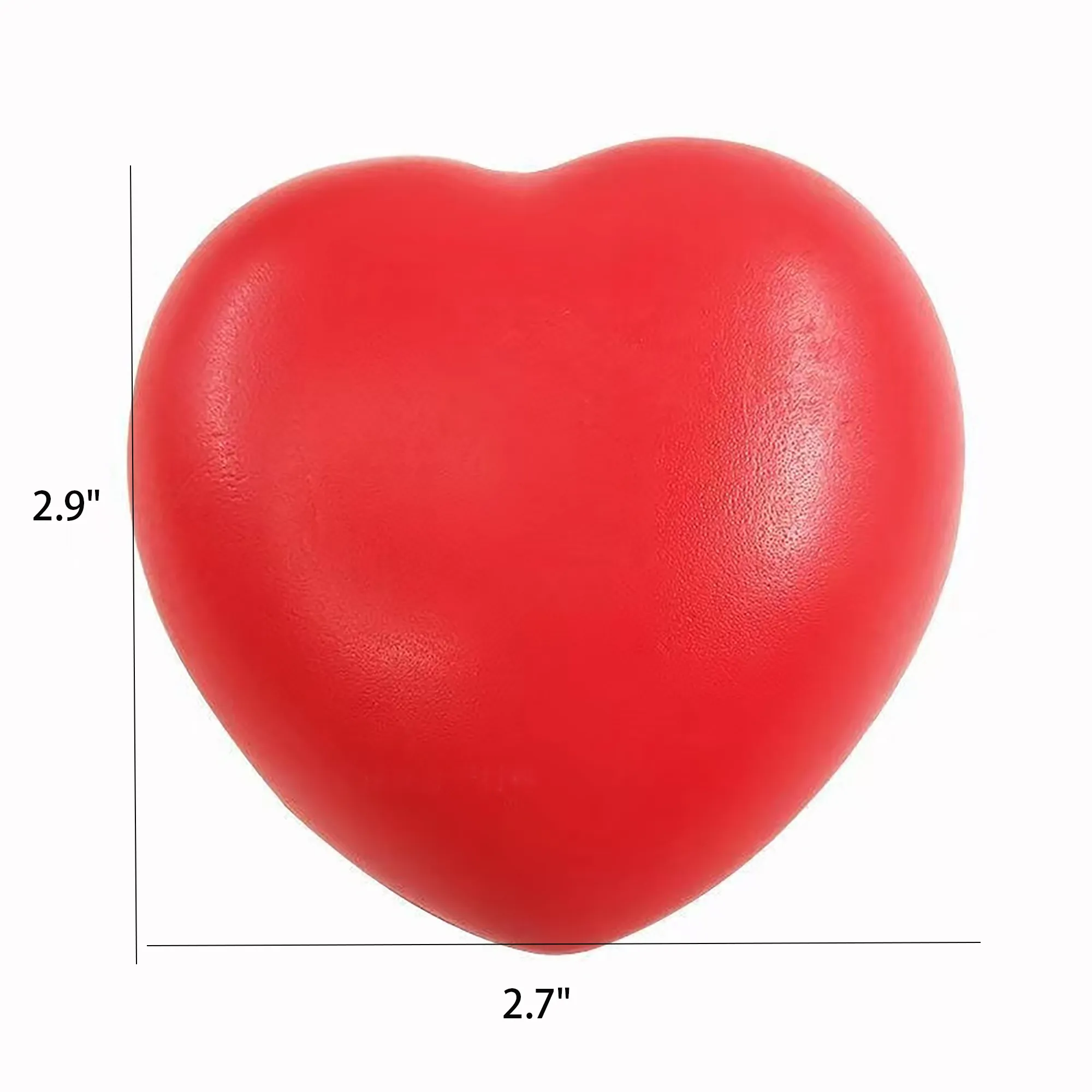 Custom Heart Shaped Stress Relief Balls 3