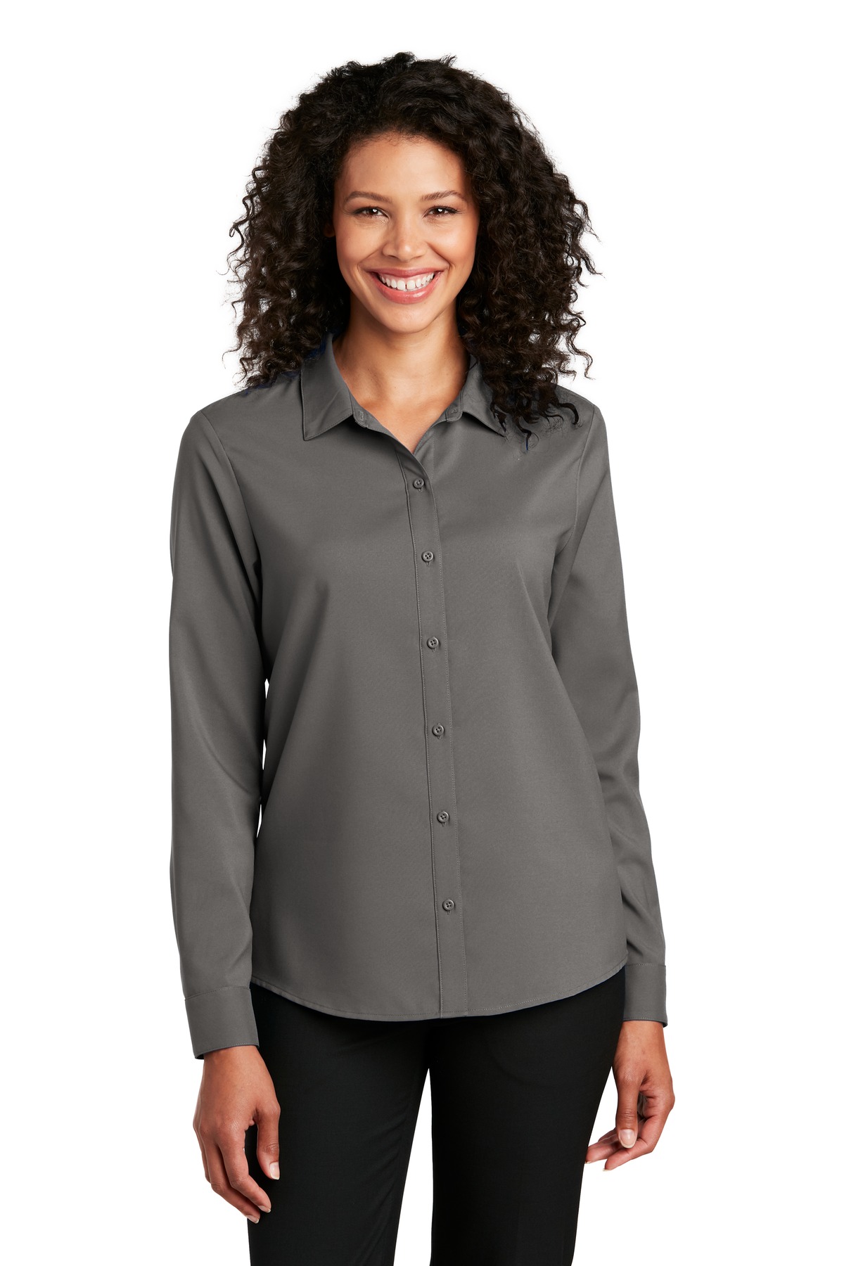 Port Authority Women's Long Sleeve Performance Staff Shirt LW401 54