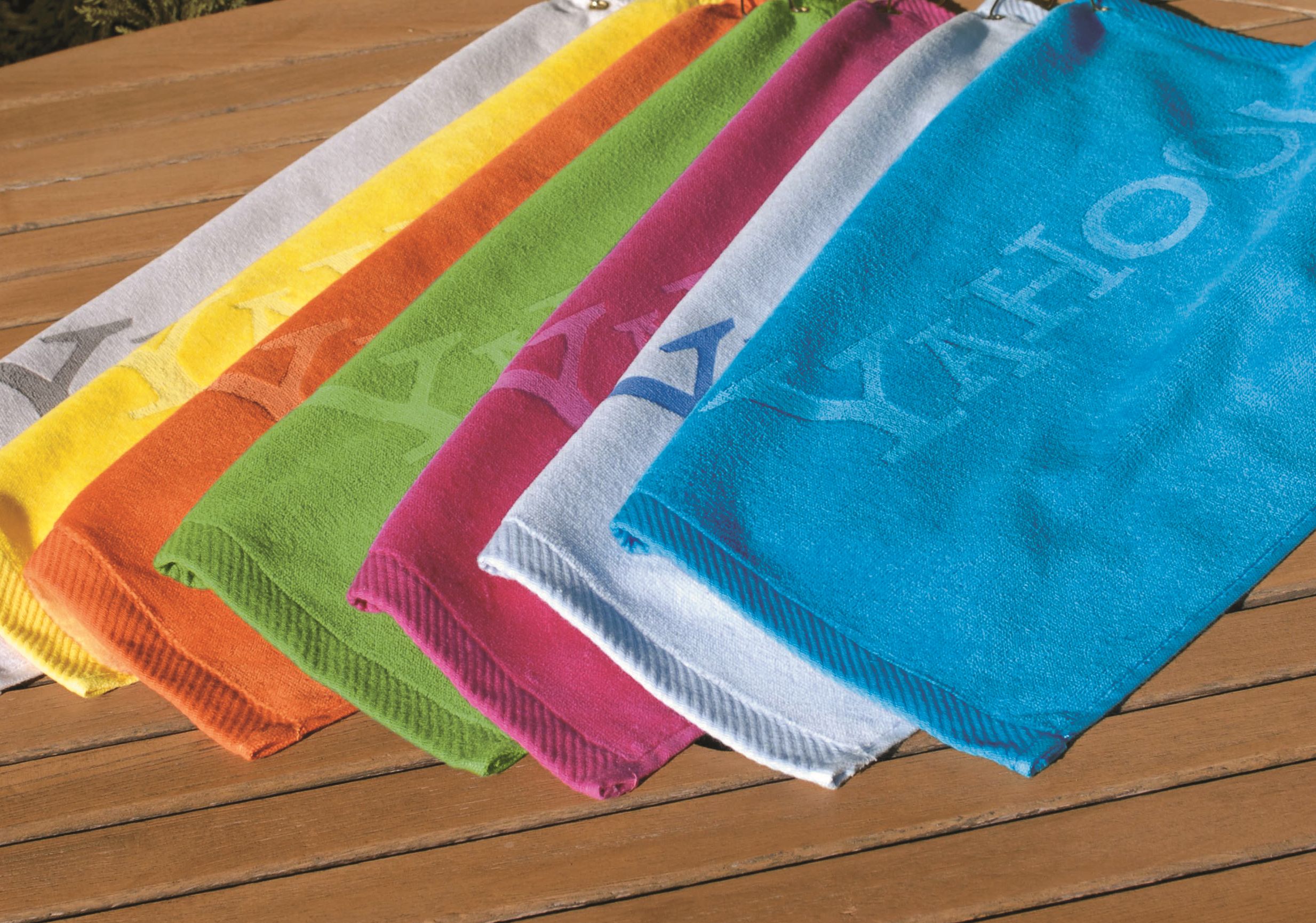 Turkish Signature Fingertip Golf Towel (Colors)