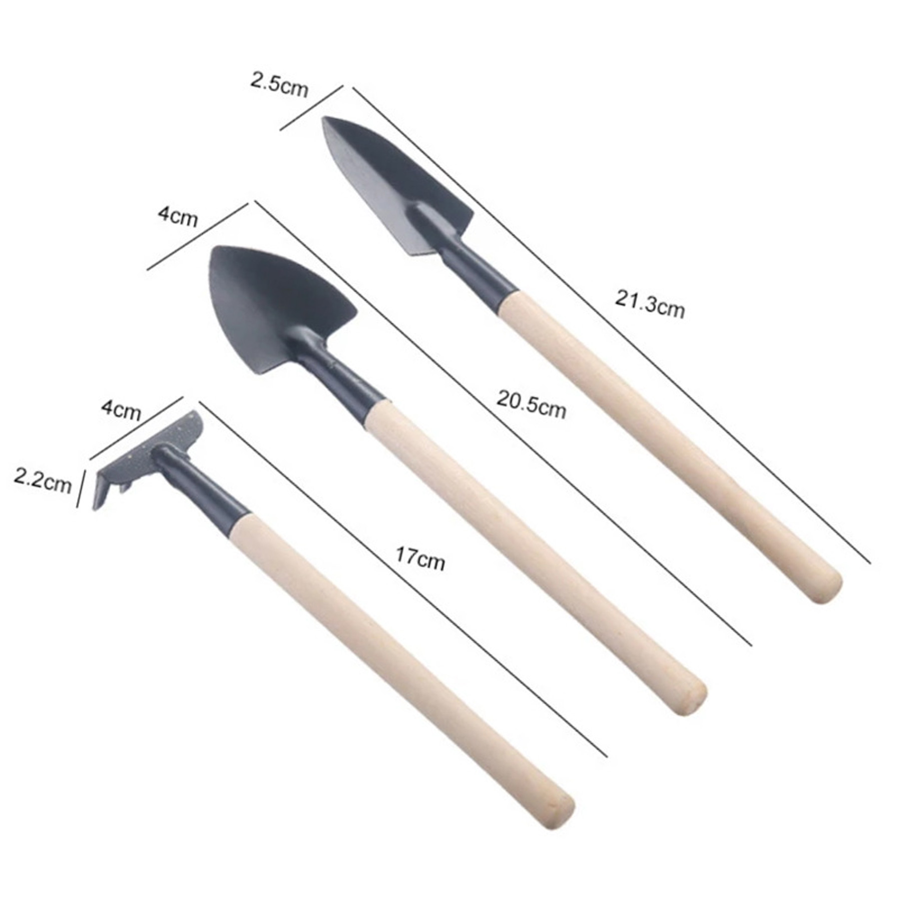 Gardening Tools/Mini Three-Piece Set 2