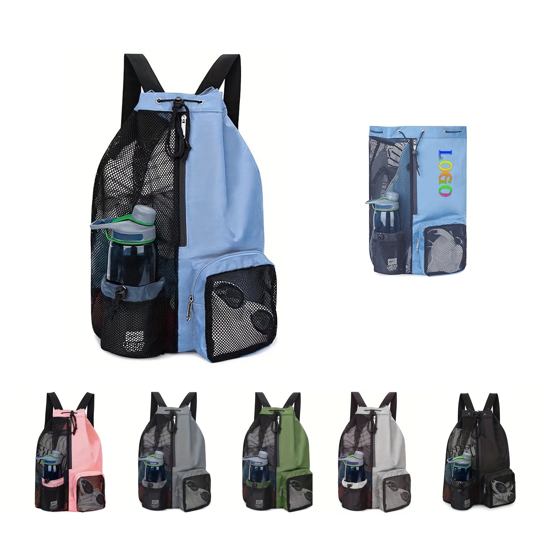 Mesh Beach Backpack