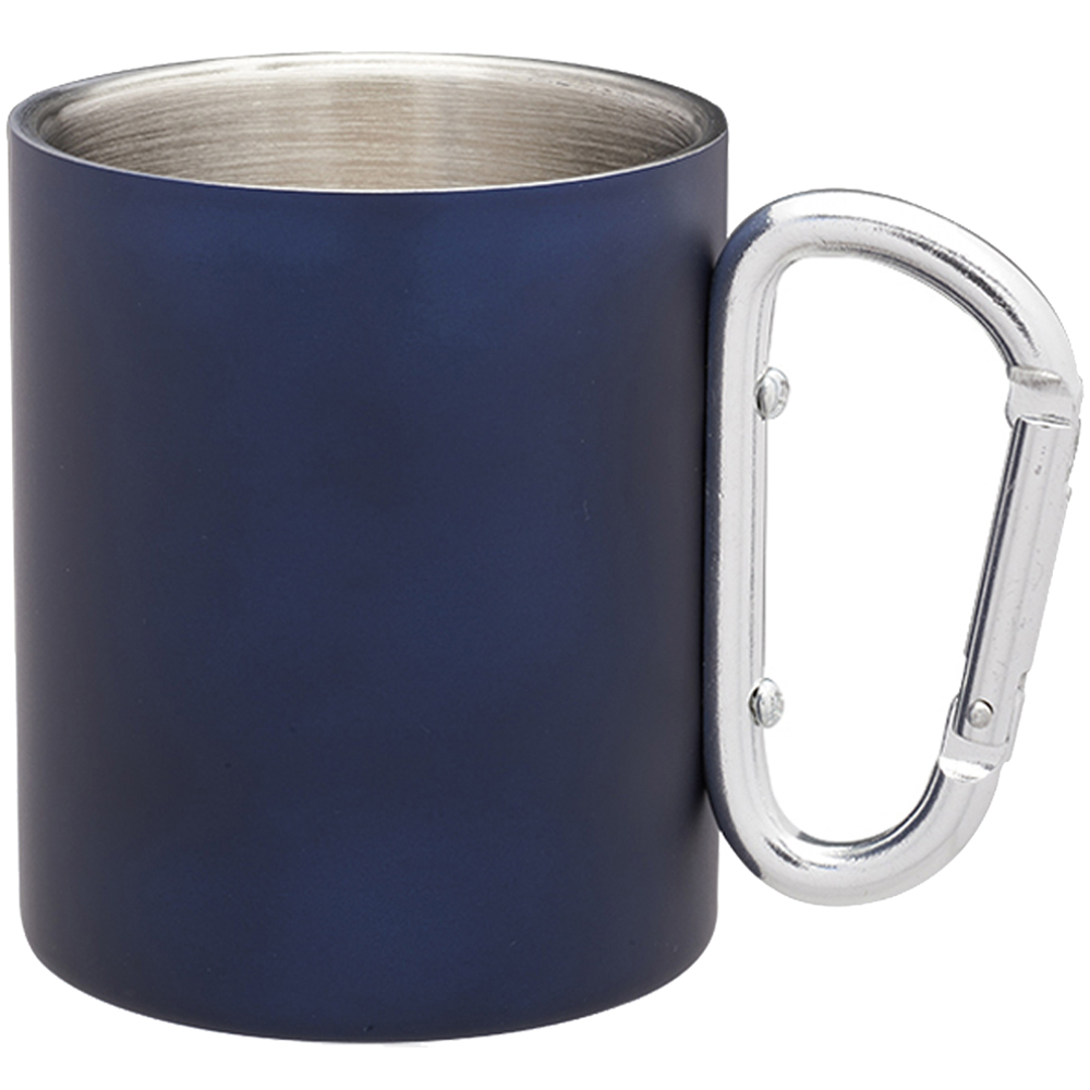 10 oz. Carabiner Handle Stainless Steel Mugs 2