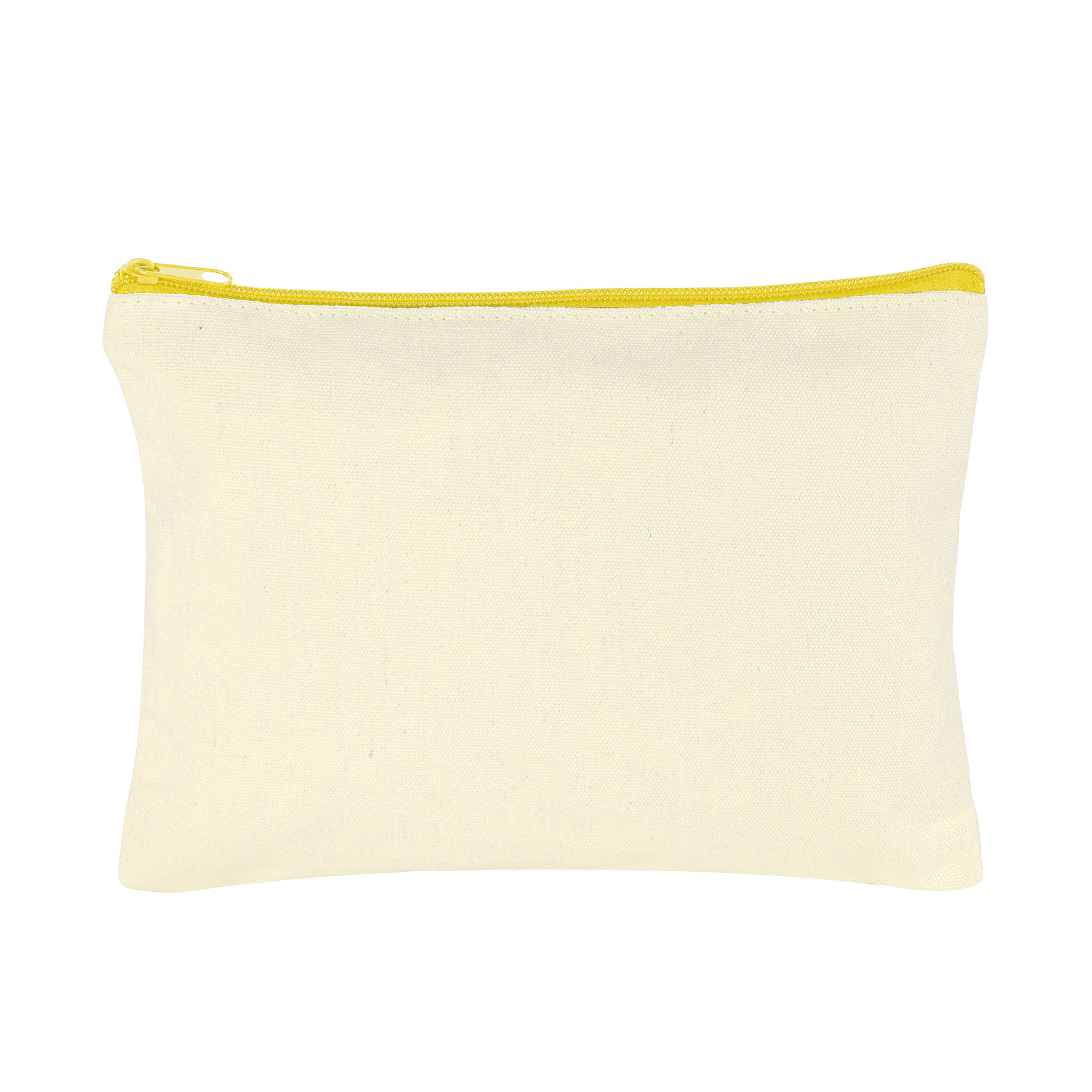 Large Travel Cotton Canvas Zip Pouch 10