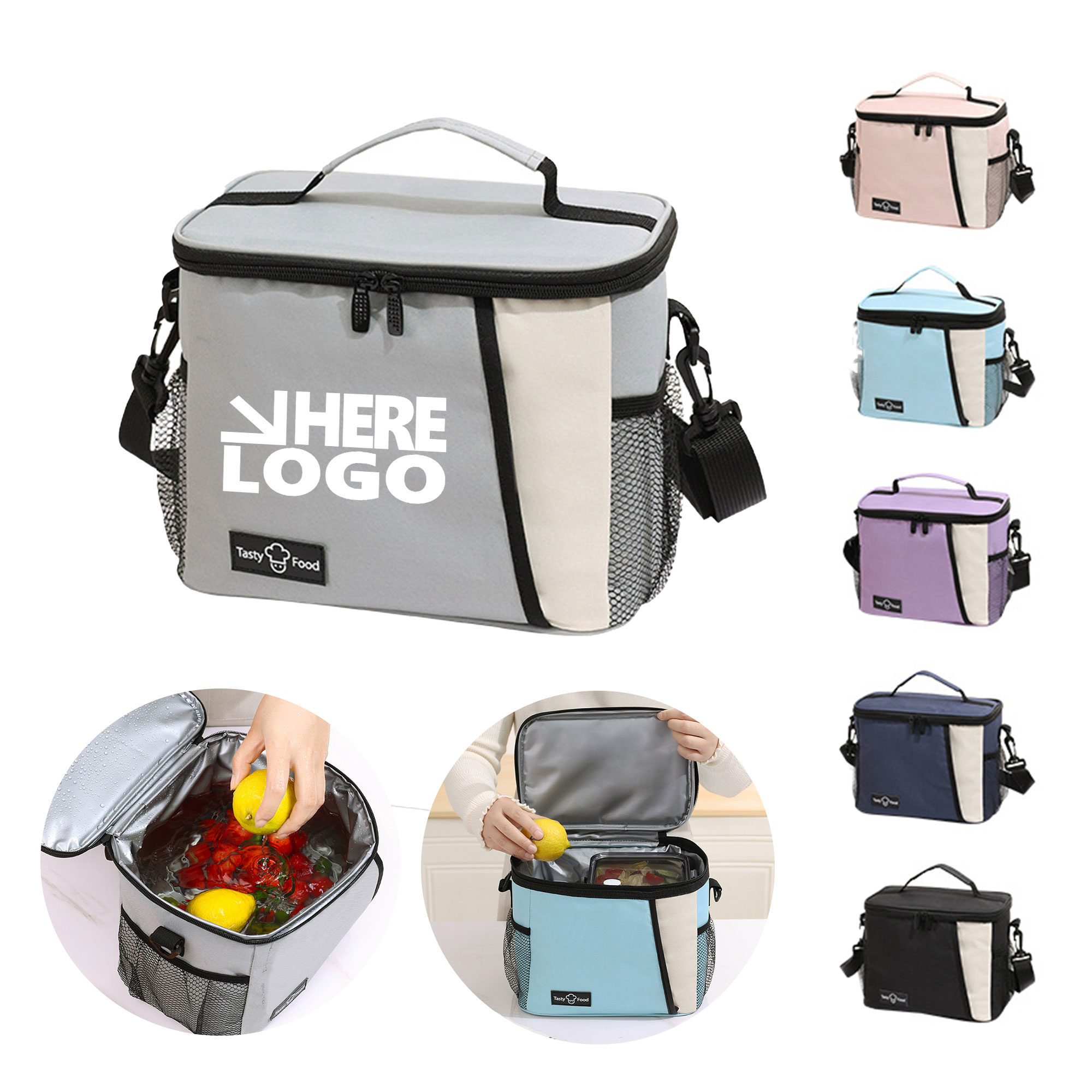 MOQ 20 Backpack Cooler Oxford Cloth 2
