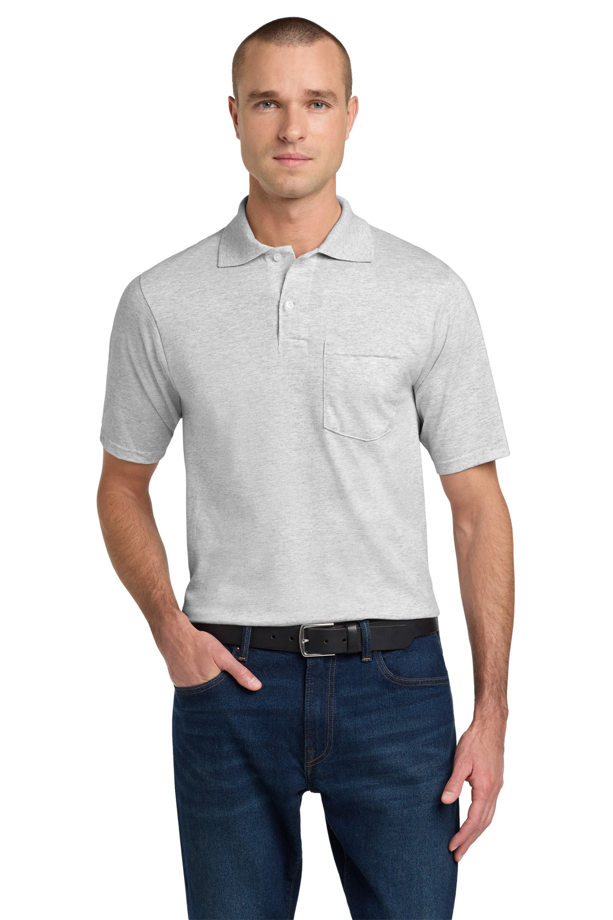 Jerzees Dri-Power Pocket Sport Shirt. 436MP 36